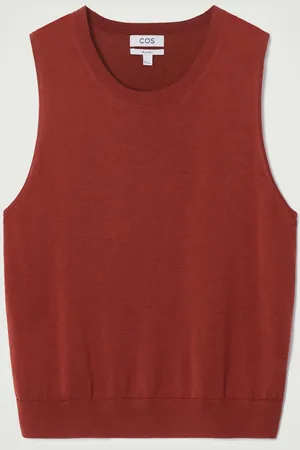 COS Relaxed Knitted Silk Vest