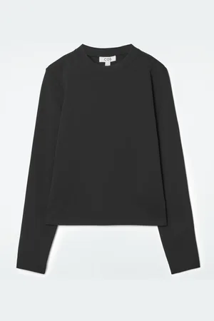 COS Clean Cut Regular Long-Sleeved T-Shirt