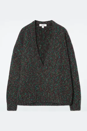 COS Oversized Chunky Flecked Wool Jumper
