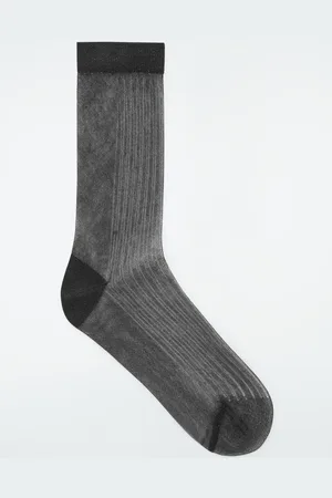 COS Ribbed Sheer Socks