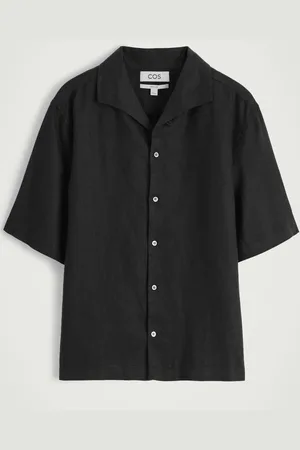 COS Linen Short-Sleeved Shirt