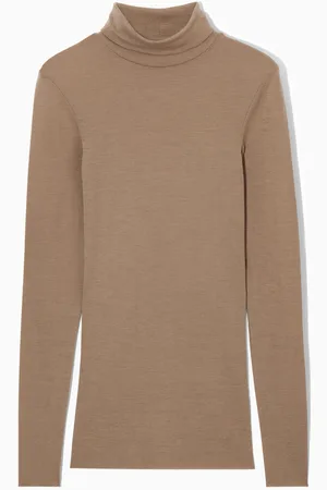 COS Merino Wool Turtleneck Top
