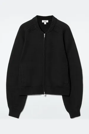 COS Pointelle-Knit Wool Jacket