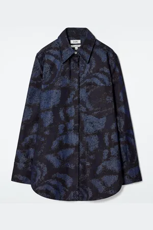 COS Regular Jacquard Denim Shirt