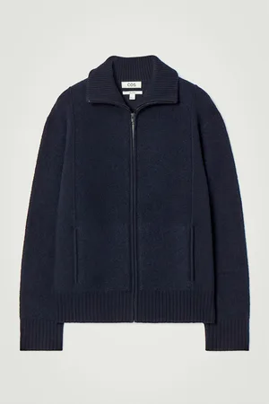 COS Boiled Merino Wool Track Jacket
