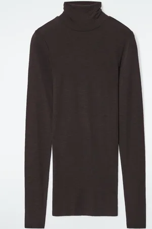 COS Merino Wool Turtleneck Top