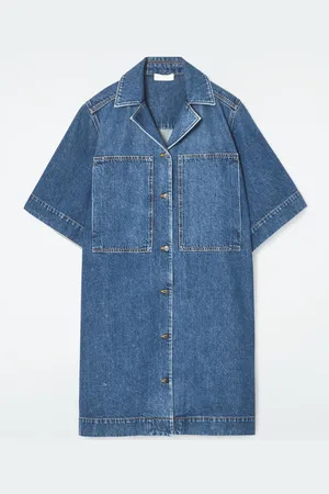 COS Mini Denim Shirt Dress
