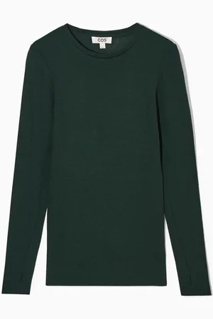 COS Crew-Neck Merino Wool Top