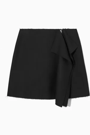 COS Low-Rise Deconstructed Mini Skirt