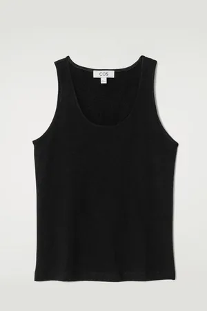 COS Cotton-Linen Tank Top