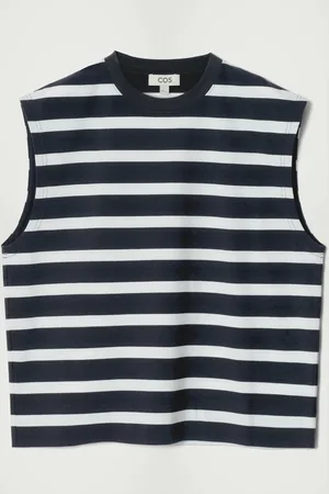 COS Relaxed Cotton-Crepe Vest