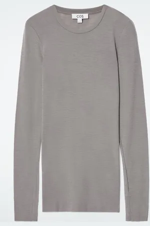 COS Crew-Neck Merino Wool Top