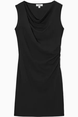 COS Draped Sleeveless Dress