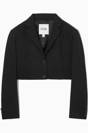 COS Regular Cropped Wool Blazer