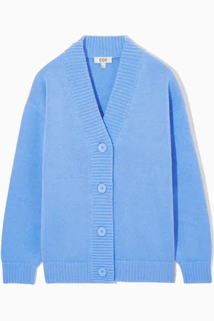 COS Cocooning Wool V-Neck Cardigan
