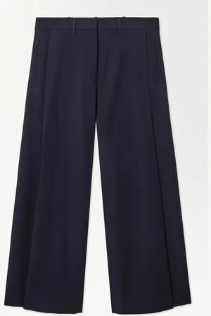COS The Wide-Leg Wool Trousers in