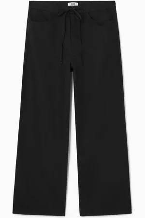 COS Wide-Leg Drawstring Trousers
