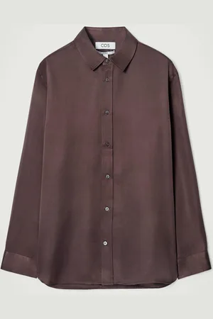 COS Relaxed Silk Shirt in