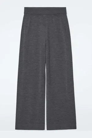 COS Merino Wool Trousers in