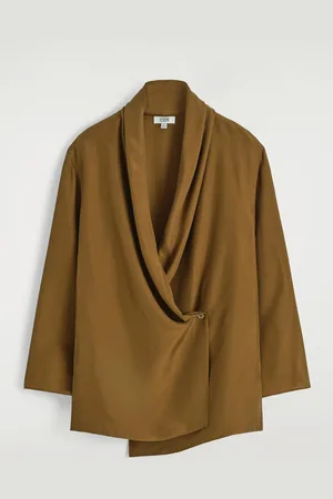 COS Shawl-Lapel Silk Blazer