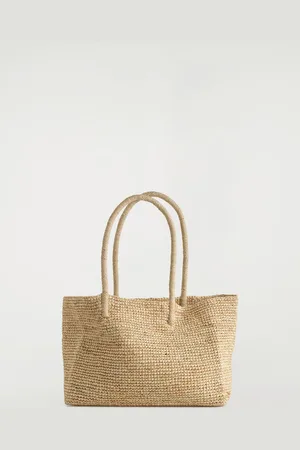 COS Hand-Woven Tote Bag