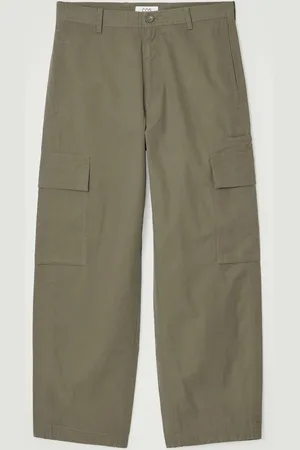 COS Cotton Straight-Leg Cargo Trousers in