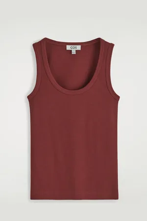COS Ribbed Scoop-Neck Tank Top
