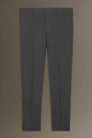 COS Wool-Jacquard Trousers