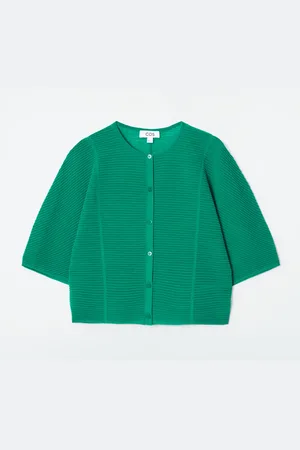 COS Cropped Short-Sleeved Cardigan