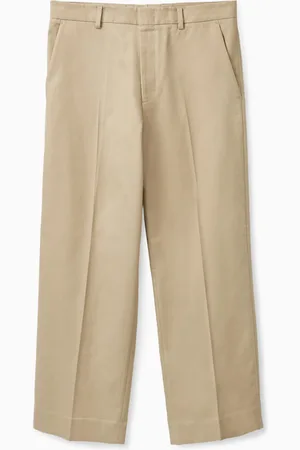 COS Relaxed-Fit Wide-Leg Trousers in