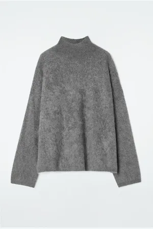 COS Brushed-Cashmere Turtleneck Jumper