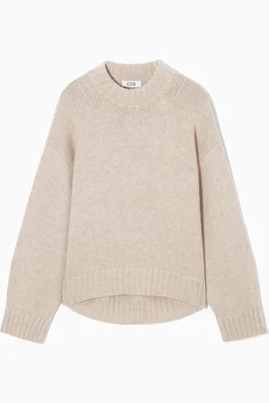 COS Chunky Pure Cashmere Crew-Neck Jumper