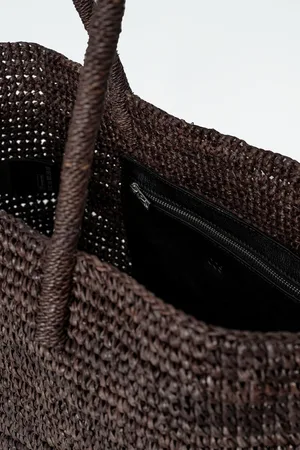 COS Hand-Woven Tote Bag