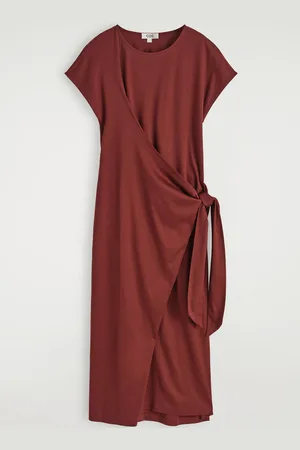 COS Wrap-Front T-Shirt Dress