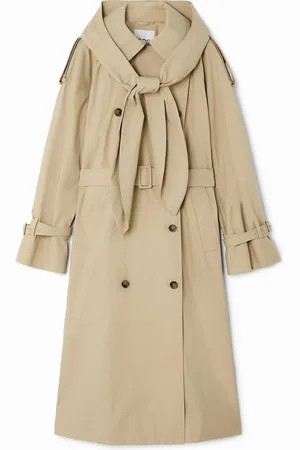 COS Hooded Trench Coat