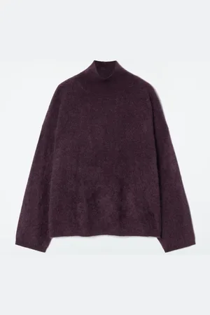 COS Brushed-Cashmere Turtleneck Jumper