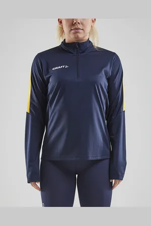 Craft Progress Halfzip Ls Tee W