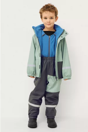 AHKKA PU Set Fleece Lined -sadeasu - Vihreä