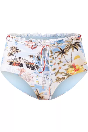 Seafolly Bikinihousut High Waisted Pant - Sininen