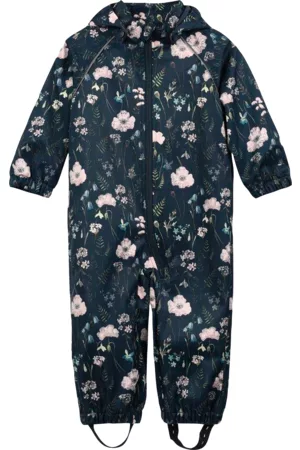 Minymo Pojat Haalarit - Haalari Softshell Suit AOP - Sininen