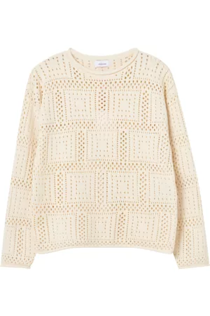 VERO MODA Tytöt Neulepaidat - Paita vmOda LS O-neck Pullover Girl - Harmaa
