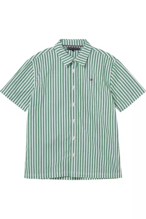 Tommy Hilfiger Paita Stripe Shirt S - Vihreä