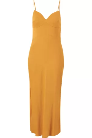 Calvin Klein Maximekko Satin Viscose - Kulta