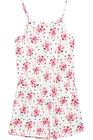 NAME IT Naiset Onesiet - Haalariasu nkfVigga Strap Suit - Valkoinen