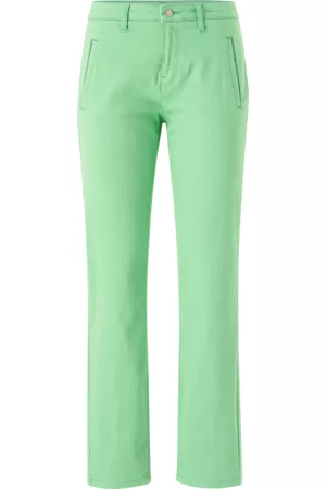 SELECTED Chino-housut slfMarina MW Chino Pants W - Vihreä