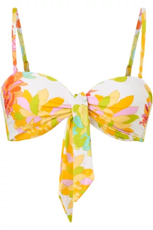 Seafolly Naiset Bikinit - Bikini-rintaliivit Twist Tie Front Bandeau - Keltainen