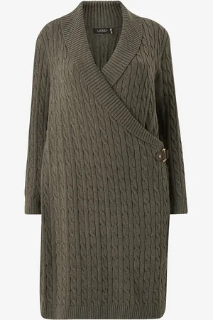 Ralph Lauren Neulemekko Madaska Long Sleeve Casual Dress