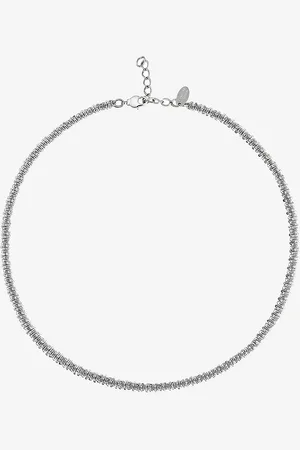 Caroline Svedbom Kaulakoru Gemma Necklace Rhodium