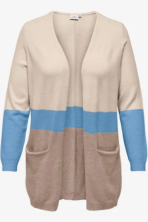ONLY Neuletakki carNew Stone L/S Long Stripe Cardi