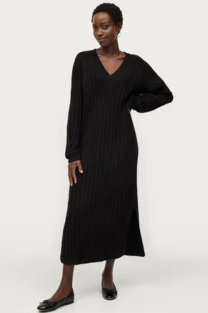Gina Tricot Maximekko V-neck Knitted Dress